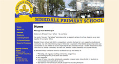 Desktop Screenshot of birkdaleprimary.school.nz