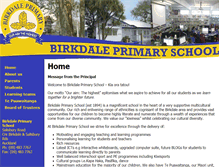 Tablet Screenshot of birkdaleprimary.school.nz