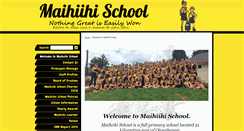 Desktop Screenshot of maihiihi.school.nz