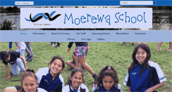 Desktop Screenshot of moerewa.school.nz