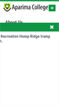 Mobile Screenshot of aparima.school.nz