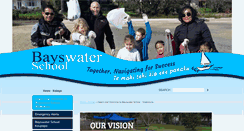 Desktop Screenshot of bayswater.school.nz