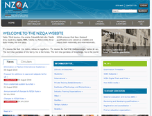 Tablet Screenshot of nzqa.school.nz