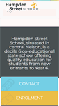 Mobile Screenshot of hampdenstreet.school.nz