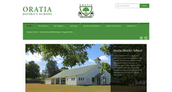 Desktop Screenshot of oratia.school.nz