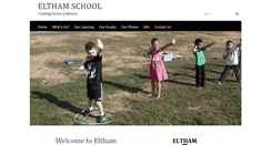 Desktop Screenshot of eltham.school.nz