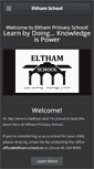 Mobile Screenshot of eltham.school.nz