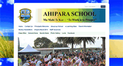 Desktop Screenshot of ahipara.school.nz