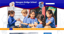 Desktop Screenshot of mangerebridge.school.nz