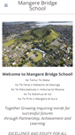 Mobile Screenshot of mangerebridge.school.nz