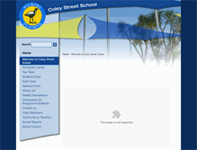 Tablet Screenshot of coleystreet.school.nz