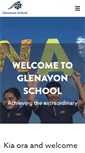 Mobile Screenshot of glenavon.school.nz