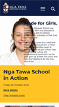 Mobile Screenshot of ngatawa.school.nz