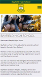 Mobile Screenshot of bayfield-high.school.nz