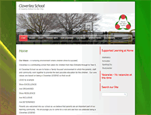 Tablet Screenshot of cloverlea.school.nz