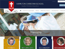 Tablet Screenshot of hamiltonchristian.school.nz