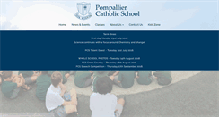 Desktop Screenshot of pompallierprimary.school.nz