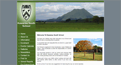 Desktop Screenshot of kawerausouth.school.nz