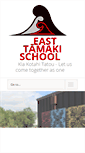 Mobile Screenshot of easttamaki.school.nz