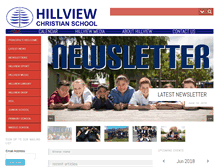 Tablet Screenshot of hillview.school.nz