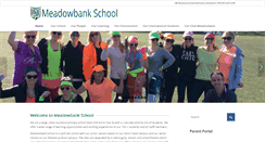 Desktop Screenshot of meadowbank.school.nz