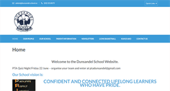 Desktop Screenshot of dunsandel.school.nz