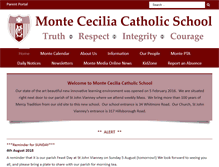 Tablet Screenshot of montececilia.school.nz