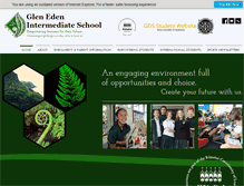 Tablet Screenshot of geis.school.nz