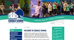 Desktop Screenshot of eskdale.school.nz