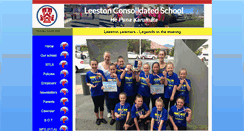 Desktop Screenshot of leeston.school.nz