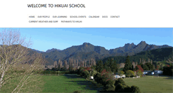 Desktop Screenshot of hikuai.school.nz