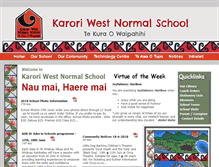 Tablet Screenshot of kwns.school.nz