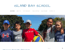 Tablet Screenshot of islandbay.school.nz