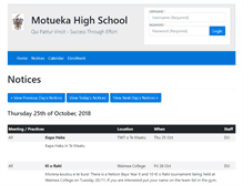 Tablet Screenshot of portal.motuekahigh.school.nz
