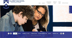 Desktop Screenshot of hillcrest-high.school.nz