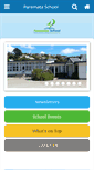 Mobile Screenshot of paremata.school.nz