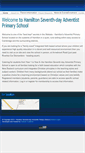 Mobile Screenshot of hamiltonsda.school.nz