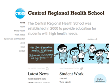 Tablet Screenshot of crhs.school.nz