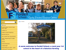 Tablet Screenshot of fordell.school.nz