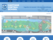 Tablet Screenshot of hastings-central.school.nz