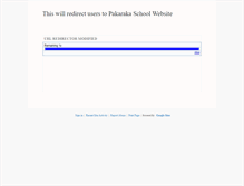 Tablet Screenshot of pakaraka.school.nz