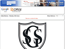 Tablet Screenshot of intranet.goodshepherd.school.nz