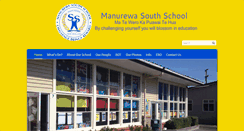 Desktop Screenshot of manurewasouth.school.nz