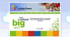 Desktop Screenshot of croftondownsprimary.school.nz