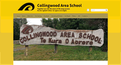 Desktop Screenshot of collingwood-area.school.nz