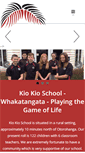 Mobile Screenshot of kiokio.school.nz
