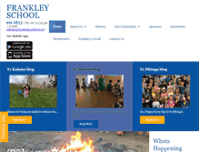 Tablet Screenshot of frankley.school.nz