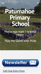 Mobile Screenshot of patumahoe.school.nz