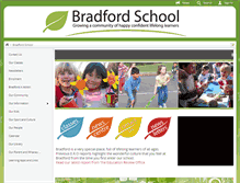 Tablet Screenshot of bradford.school.nz