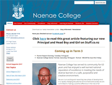 Tablet Screenshot of naenae-college.school.nz